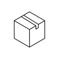 Box icon vector design templates on white background