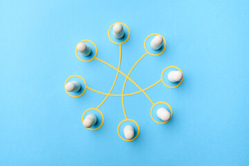 Networking and communication concept composition