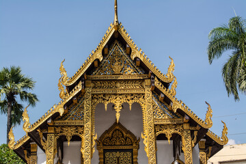 Within Wat Phra That Si Chom Thong is a Buddhist temple in Chiang Mai province northern of Thailand.