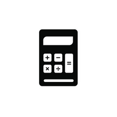 Calculator icons symbol vector elements for infographic web