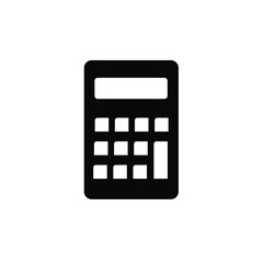 Calculator icons symbol vector elements for infographic web