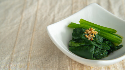 ほうれん草のおひたし