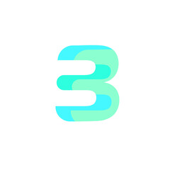 b logo