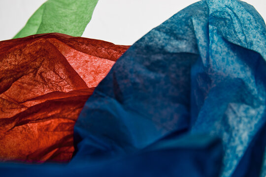 Red, Green and Blue Paper Texture