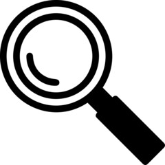 magnification icon design. magnifying sign. Search icon design