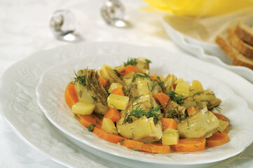 potatoes with olive oil
