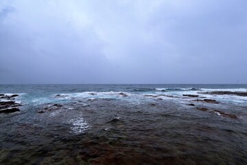 Fototapeta premium storm over the sea