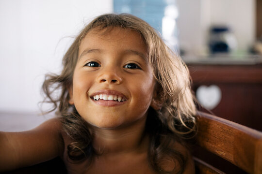 Young Boy Smiling