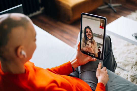 Video chat with a friend