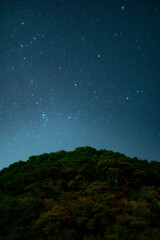 星空・夜空・星景・山・暗い・きれい