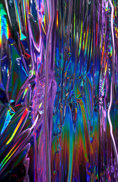 Closeup of dreamy light stage background