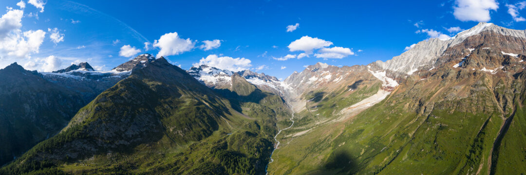 Mountain scenery at Fafleralp