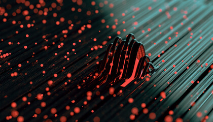 Abstract network connection background