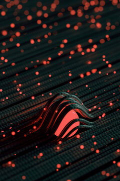 Abstract network connection background
