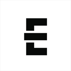 E letter Logo |E logo | E font logo