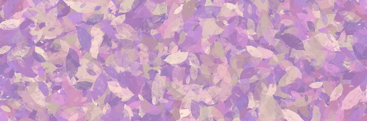Abstract background painting art with purple flower blossom paint brush for Christmas holidays poster, banner, website, or presentation design.