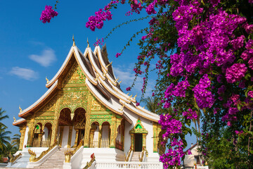 Fototapeta premium The Royal Palace Museum of Luang Prabang, Laos.
