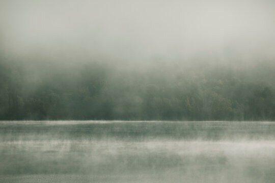 Fog Rising From The Water 