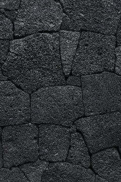 Rough surface of stone surface