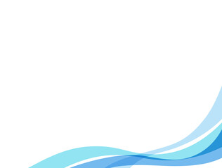 背景や装飾に使える3本のラインのイラスト