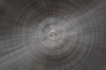 black and white radial motion blur and zoom background, banner, template, copy space
