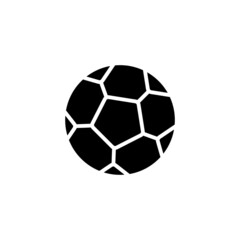 football icon designed in black solid style and glyph style in sports icons category