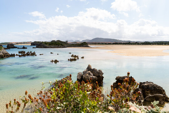 Beautiful beach landscape