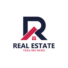r real estate logo