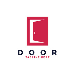 red door logo open