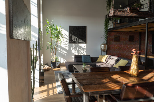 Spacious And Modern Living Room 