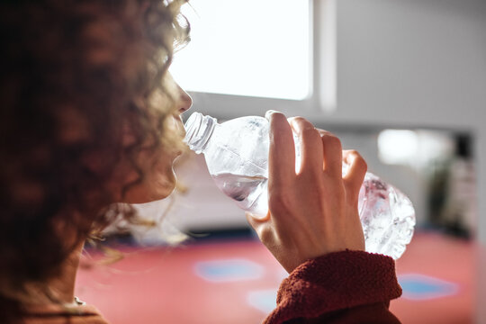 Woman Drinking Water