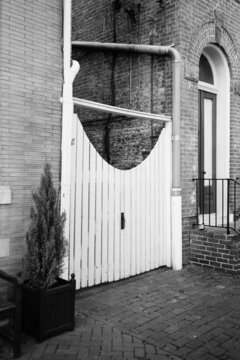 Ornate Wooden Gate