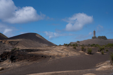 Portugal, Azores, Faial Island, beacon/lighthouse