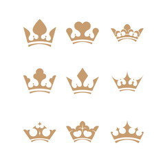 vector icon mascot king as logo 