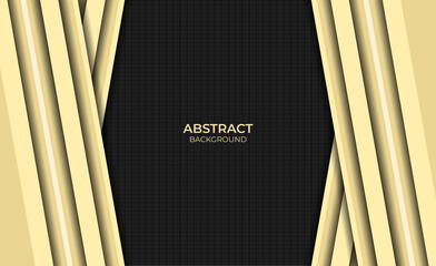 Abstract Style Background Yellow Design Modern