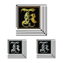 letter R logo. minimal design concept, font logo design.