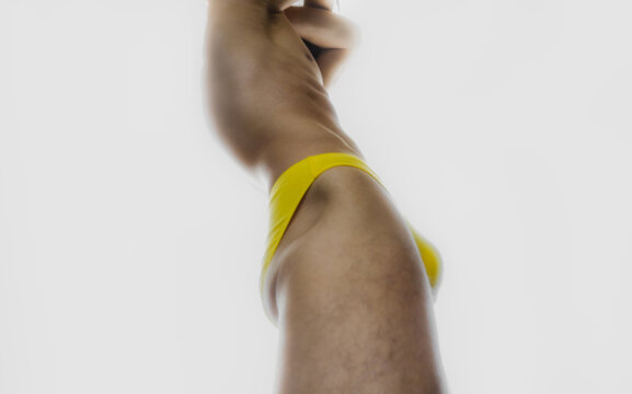 Man In Yellow Underwear