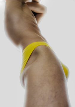 Man In Yellow Underwear