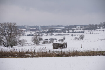 Fototapeta premium Landscape near the german city called Hallenberg