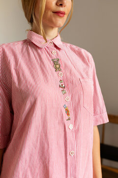 Vintage clothing model