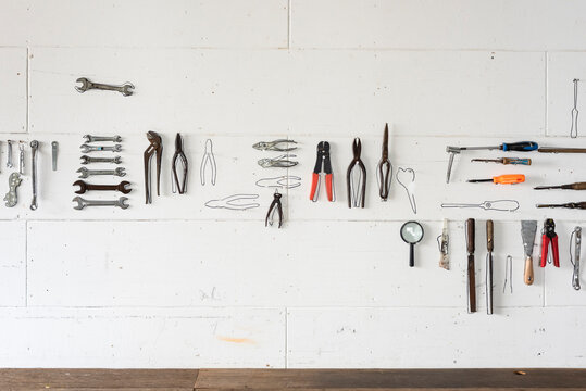 Tools on the wall