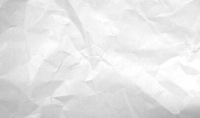 Hintergrund Textur: Helles weißes Papier mit Falten