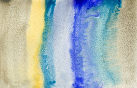 Colorful abstract watercolor texture
