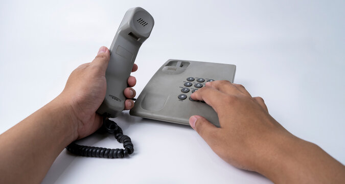 A wired telephone (or telefon) is a telephone connected to the public switched telephone network (PSTN) by a wire called a wireline. The wired telephone is one of the most iconic inventions.
