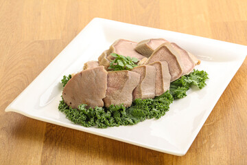 Sliced Pork Tongue snack appetizer