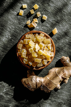 Sweet Organic Crystallized Ginger Candy