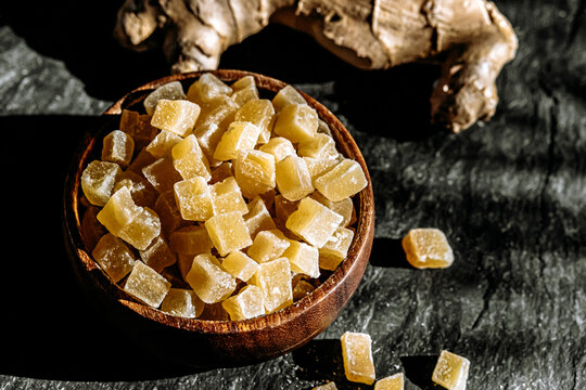 Sweet Organic Crystallized Ginger Candy