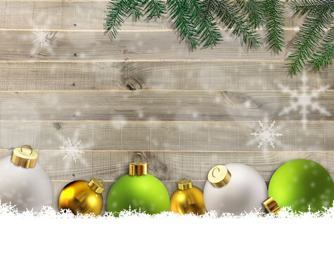 Christmas 2022 New Year background on old wood.