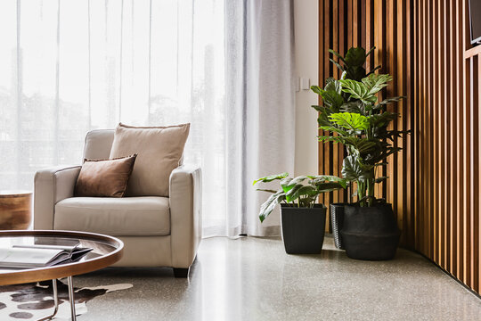 Living room interior decor