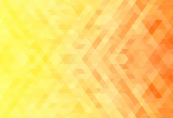 Abstract orange and yellow geometric shapes background